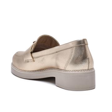 SAPATO LOAFER VM23-16903  EM SINTE METALICO BROCHE