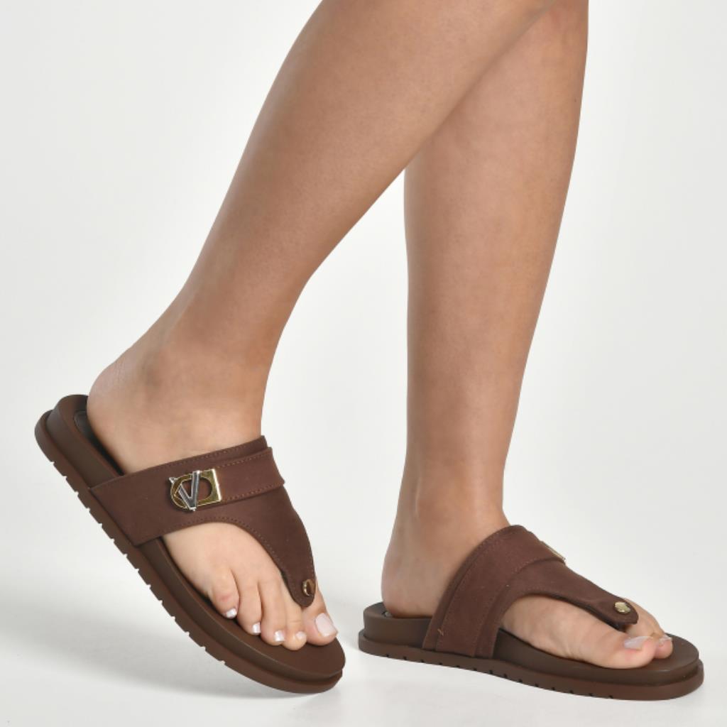 SANDALIA VM174-021 PAPETE DARK BROWN