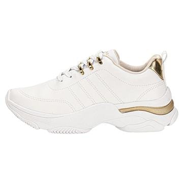 TENIS RMR2574202 SNK BRANCO DOURADO