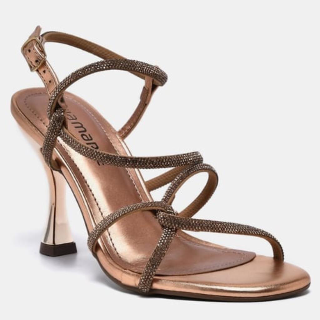 SANDALIA VM23-16701 SALTO ALTO ROUGE