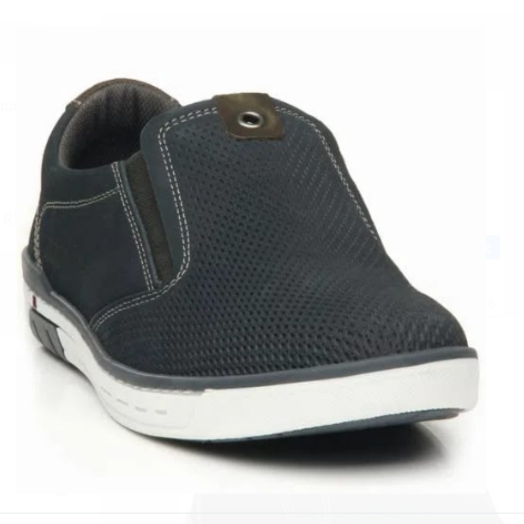 TÊNIS PA119303 SLIP BASIC EM COURO NOBUCK
