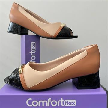 SAPATO CFX2564302 PEEP TOE