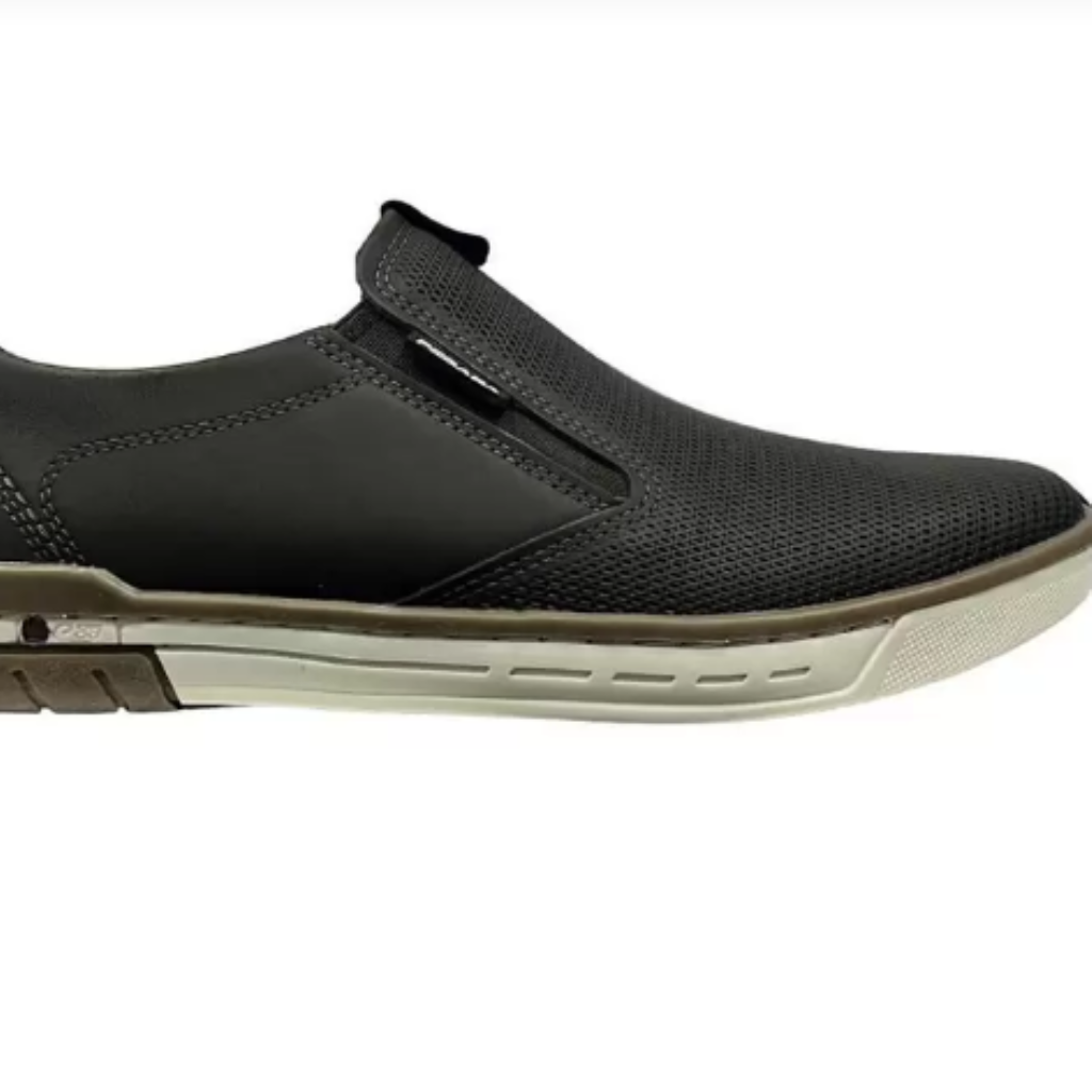 SAPATÊNIS PA119311 SLIP MASCULINO EM COURO